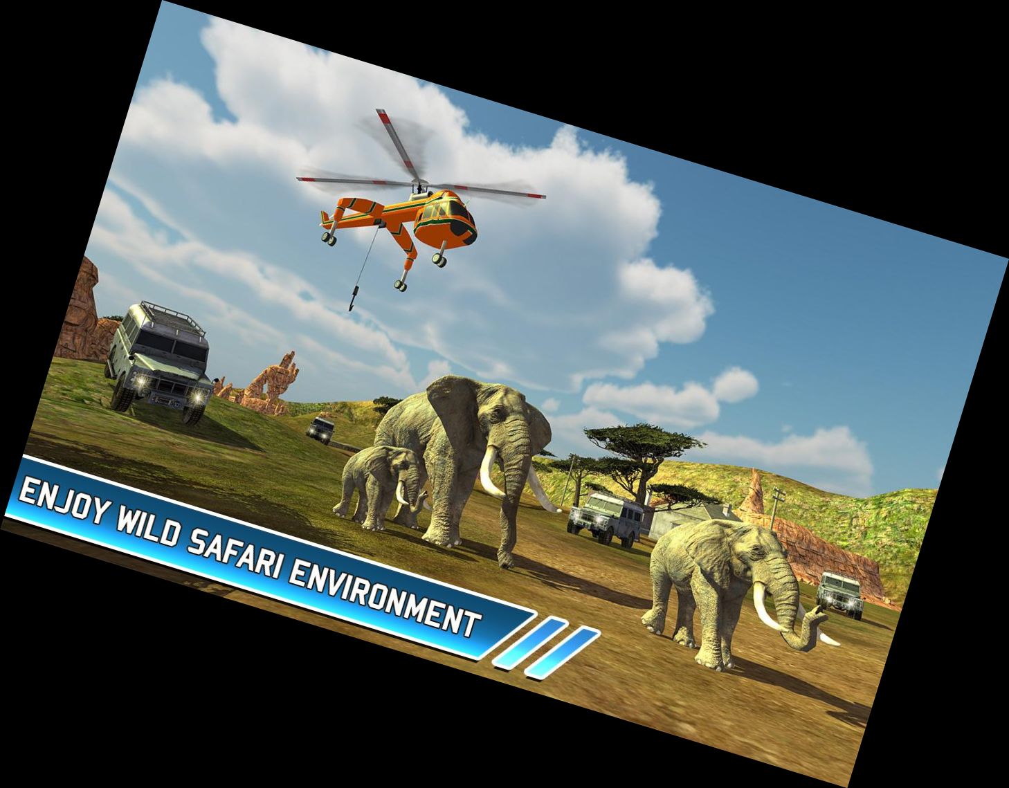 Wildtier-Transport-Lkw