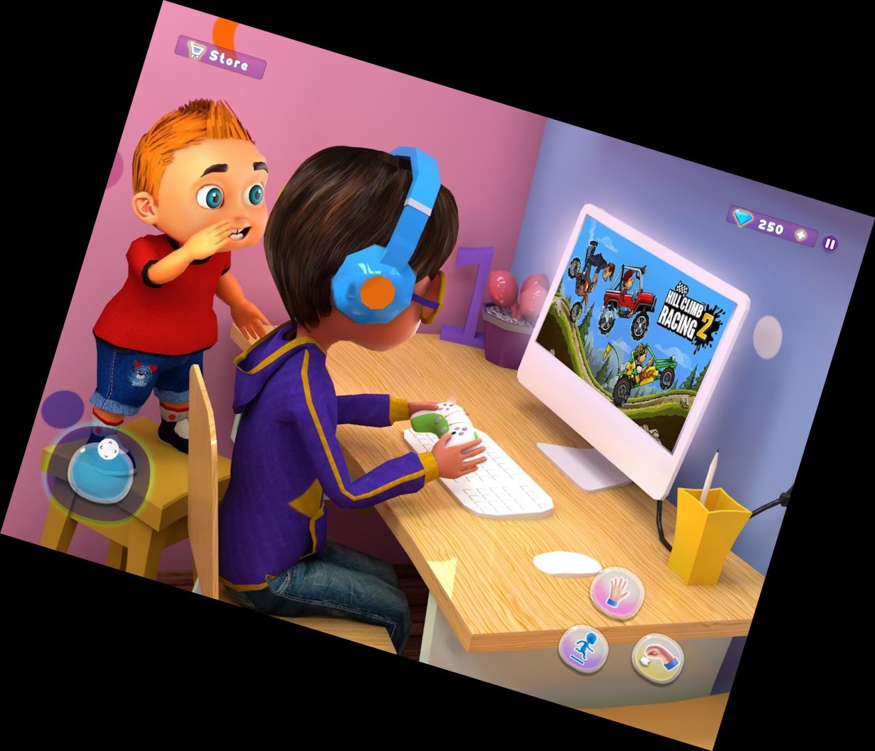 Versteck dich und Mache einen Streich Finde