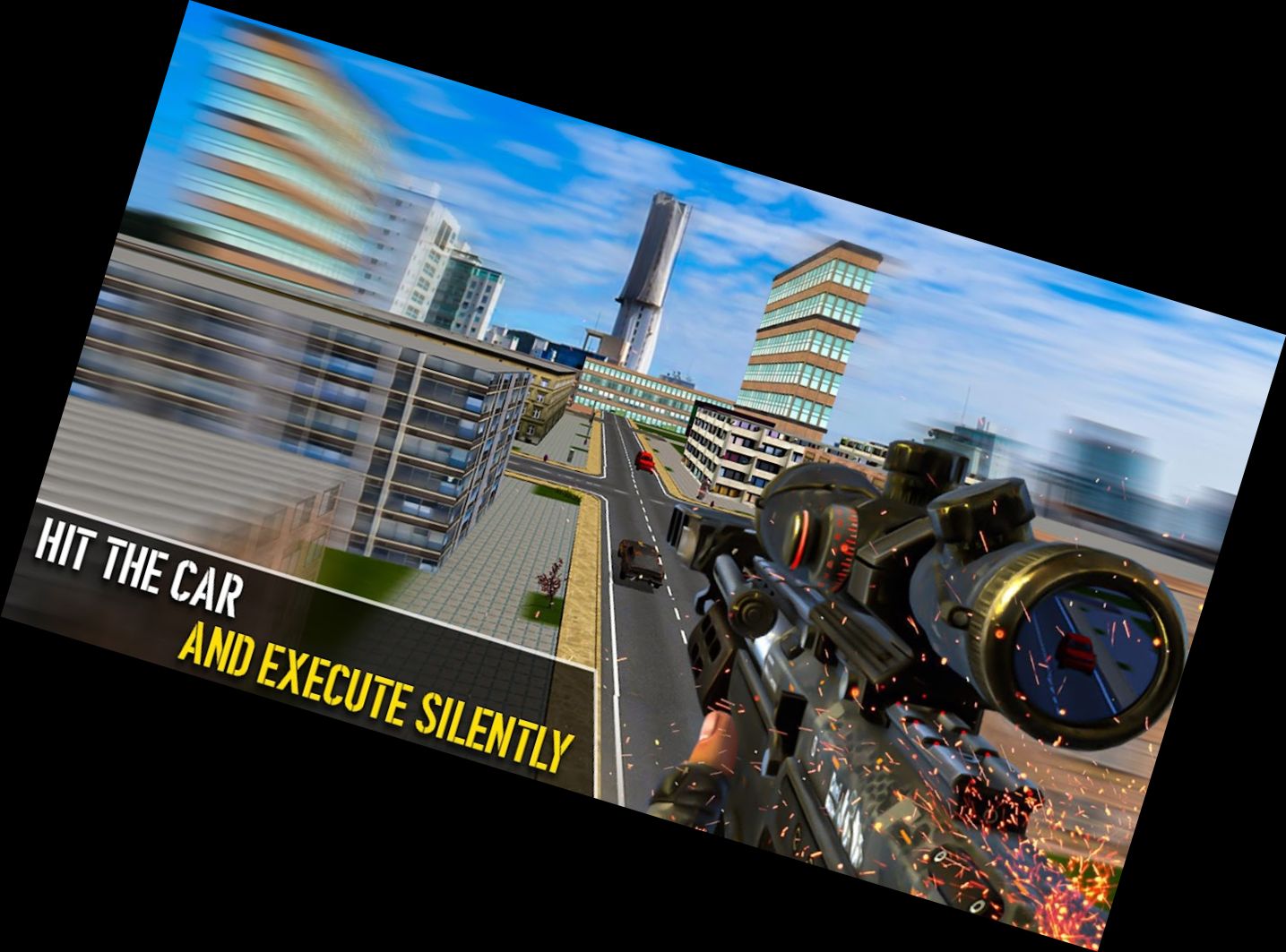 Eliteschütze Sniper Shooter Stadt 3D