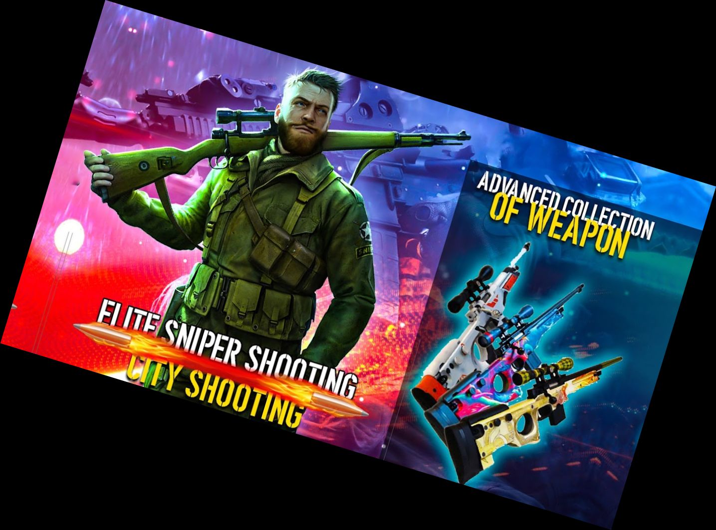 Eliteschütze Sniper Shooter Stadt 3D