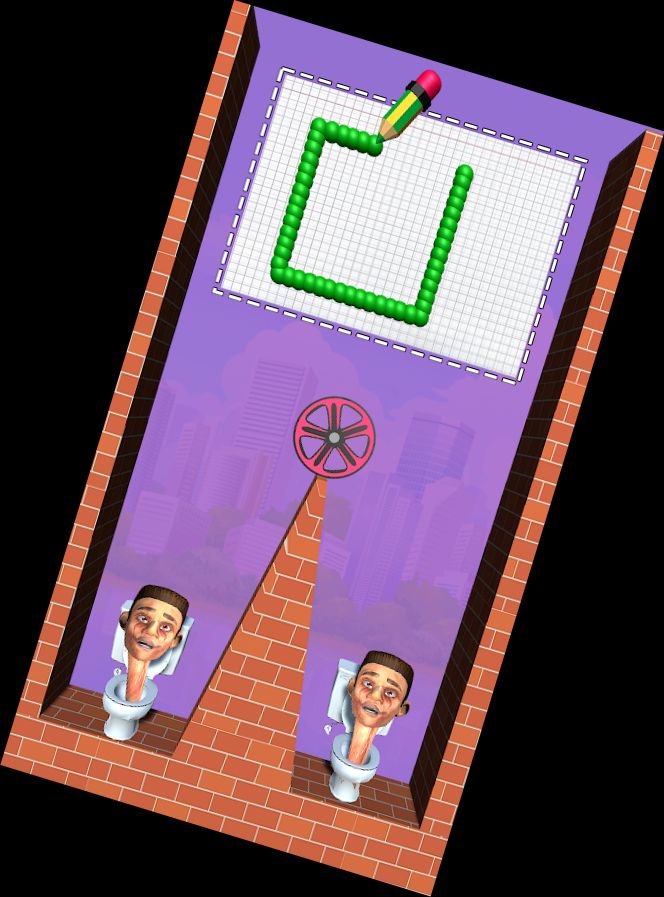 Zeichne Zum Zerschlagen : Toiletten