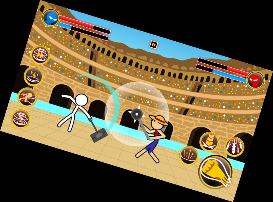 Epic Stickman Battle: Combat Games