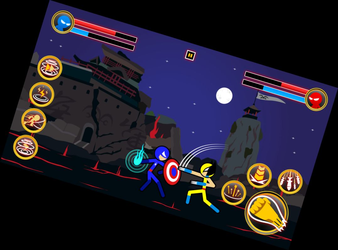 Epic Stickman Battle: Combat Games