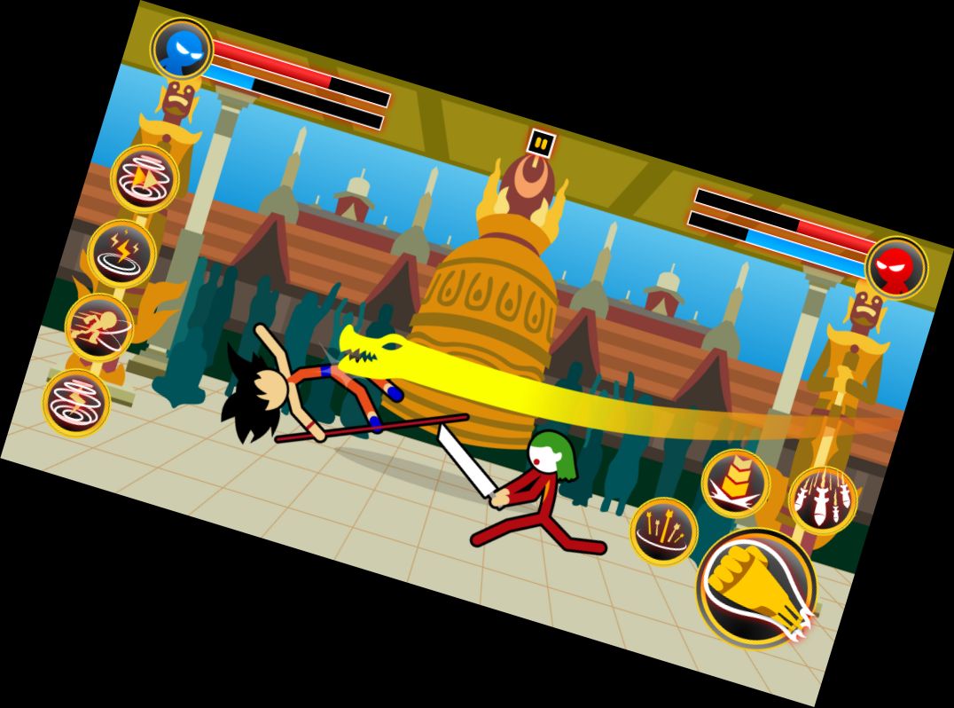 Epic Stickman Krieg: Kampf Spiele