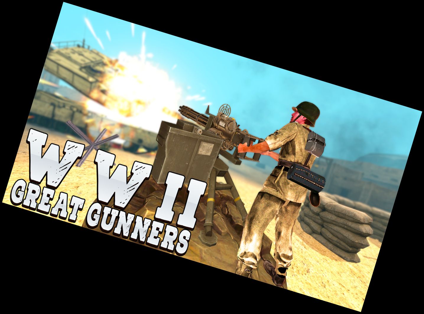 Gunner World War: WW2 Shooter Game