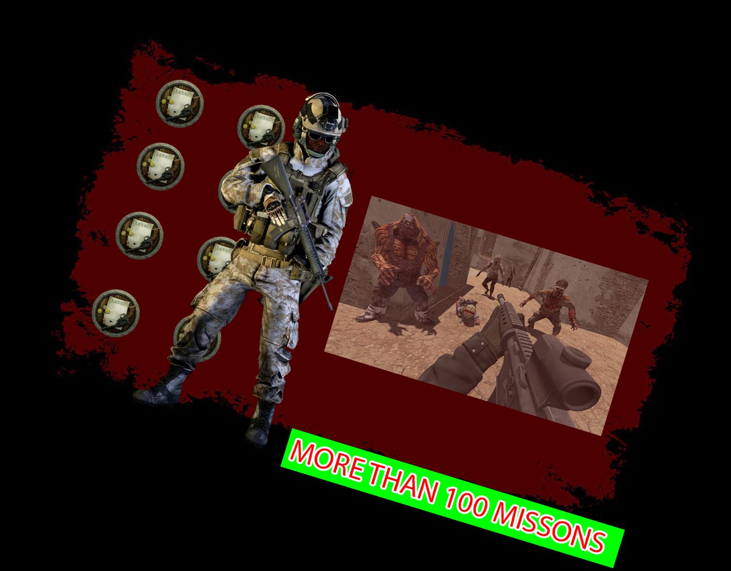Zombie Grenze Zombie Spiele 3D