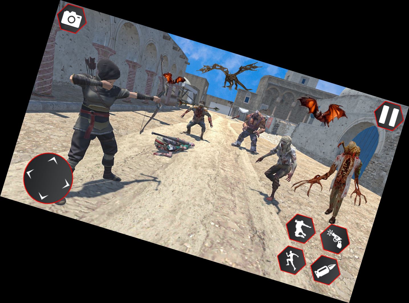 Frontera Zombie Juegos de Zombies 3D