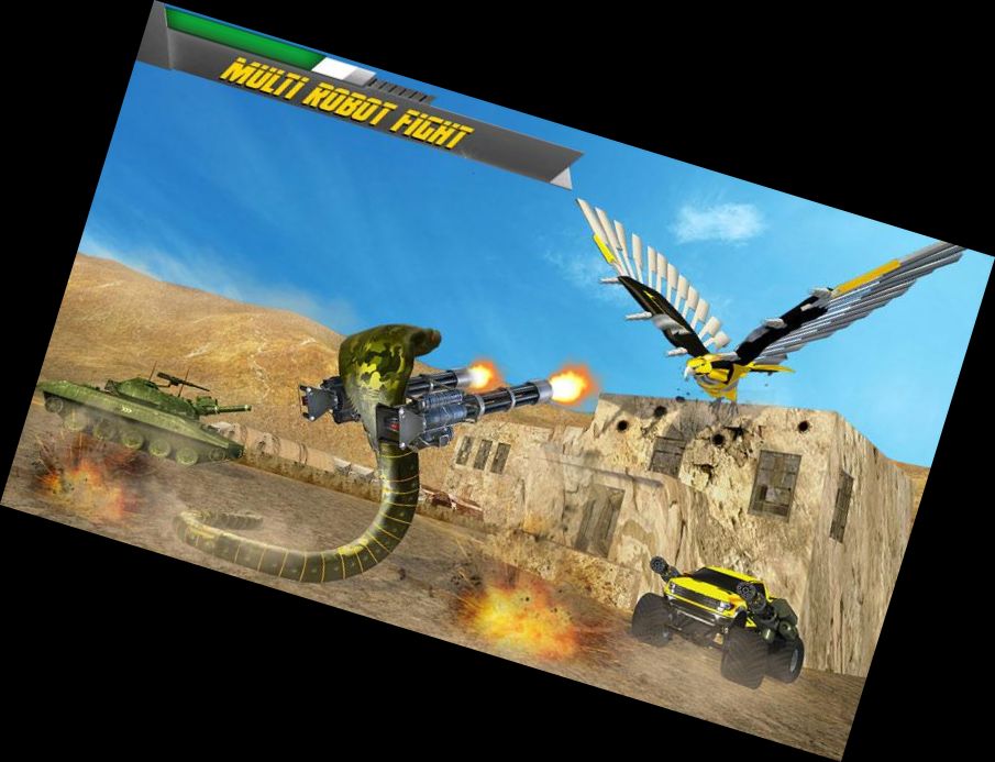 Juegos de Transformación de Robot Serpiente