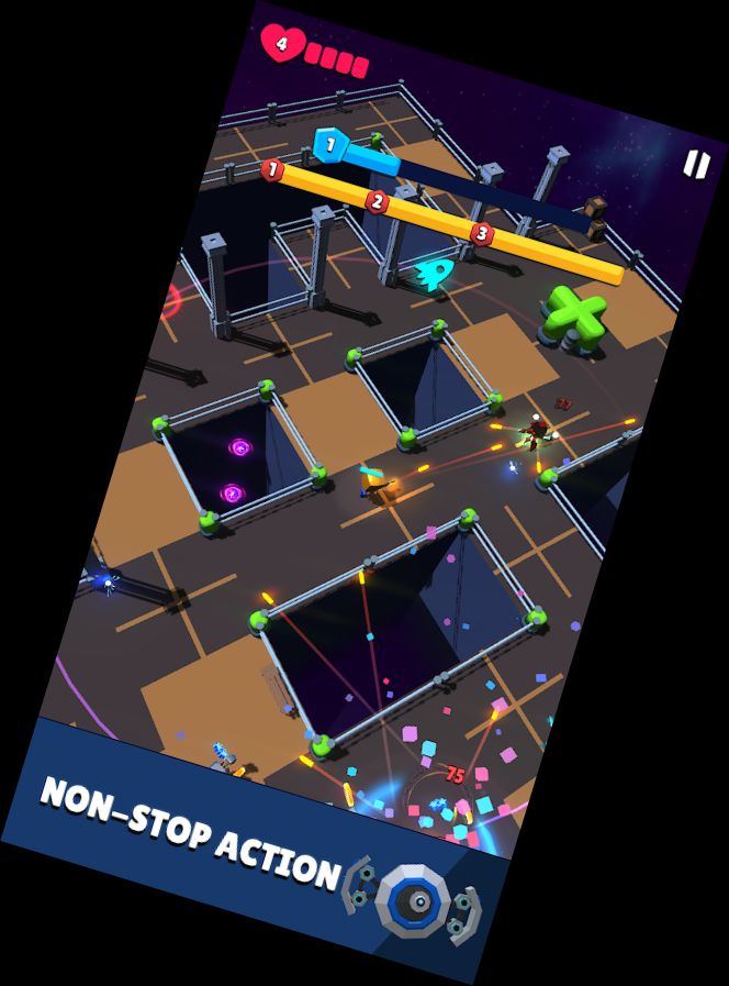 Aufstieg Held: Roguelike Shooter