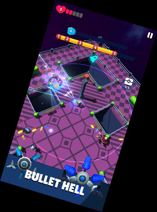 Aufstieg Held: Roguelike Shooter