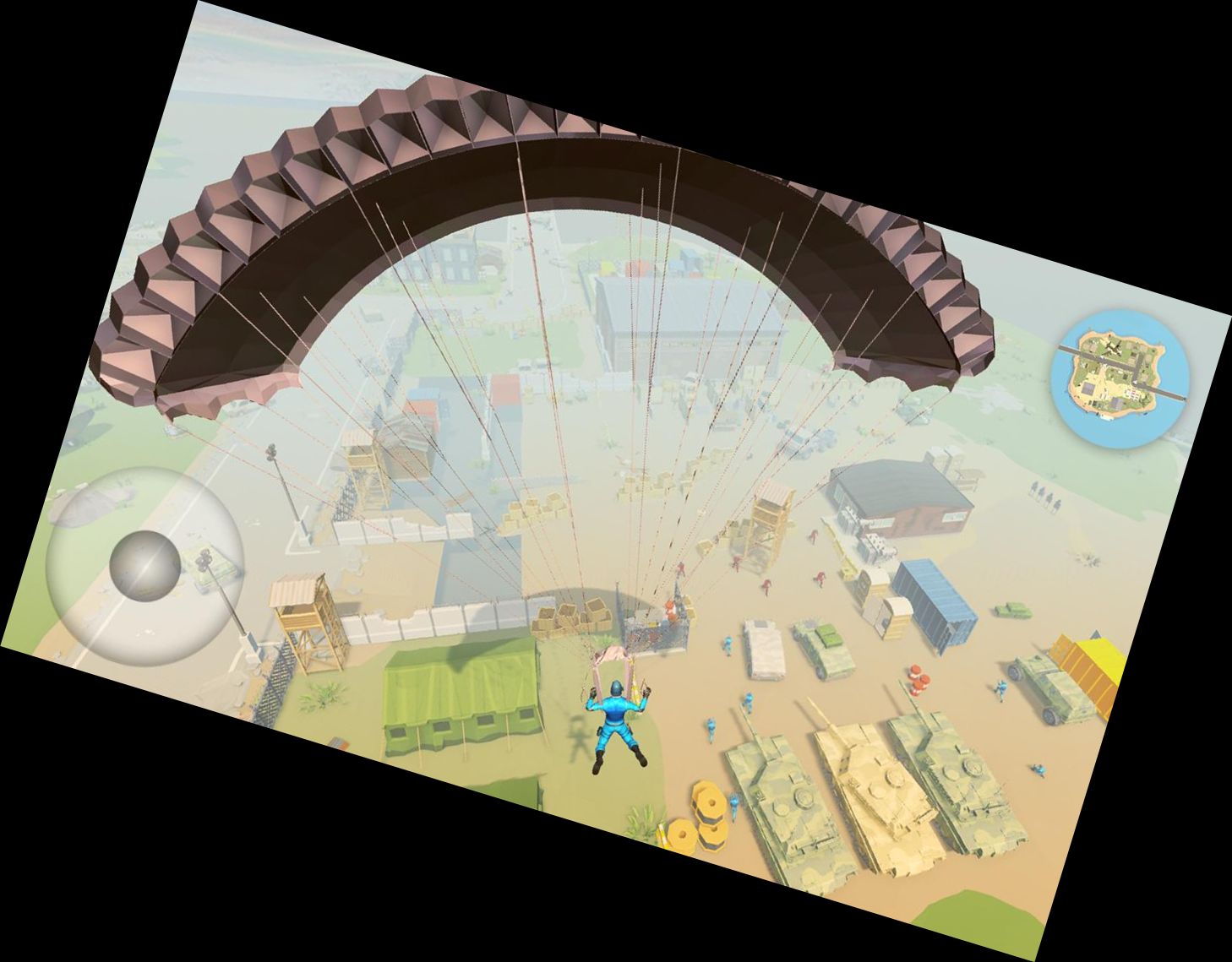 Paintball Schlacht Royal 3D Simulation