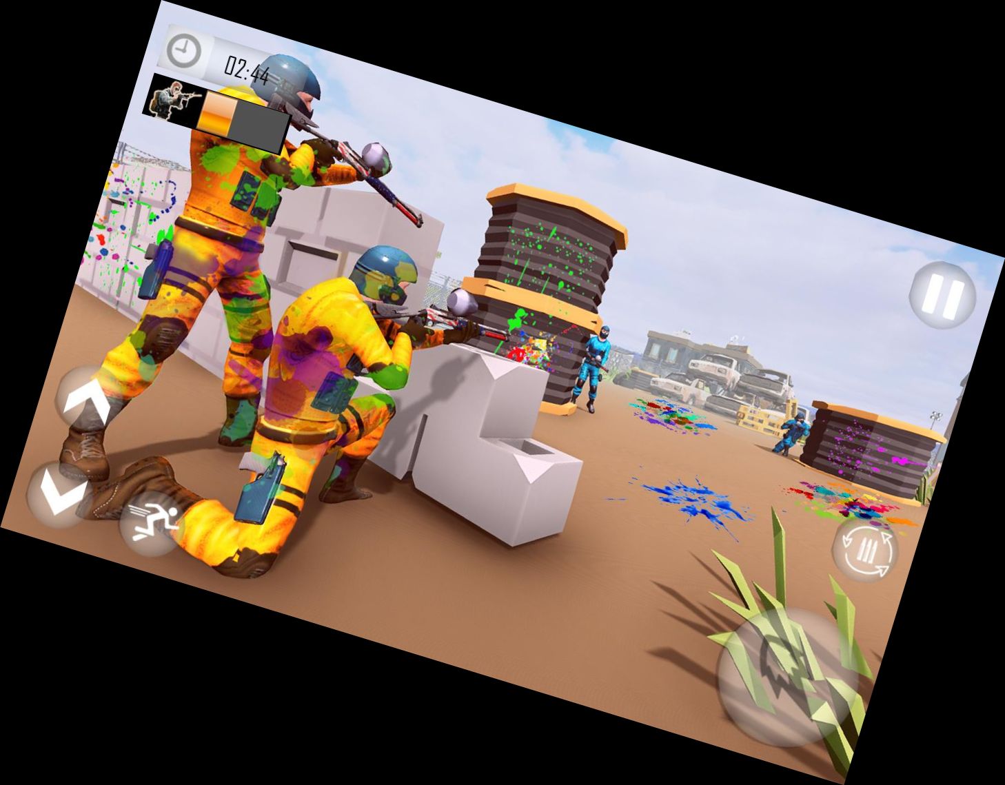 3D Paintball Battle Royale Simulator