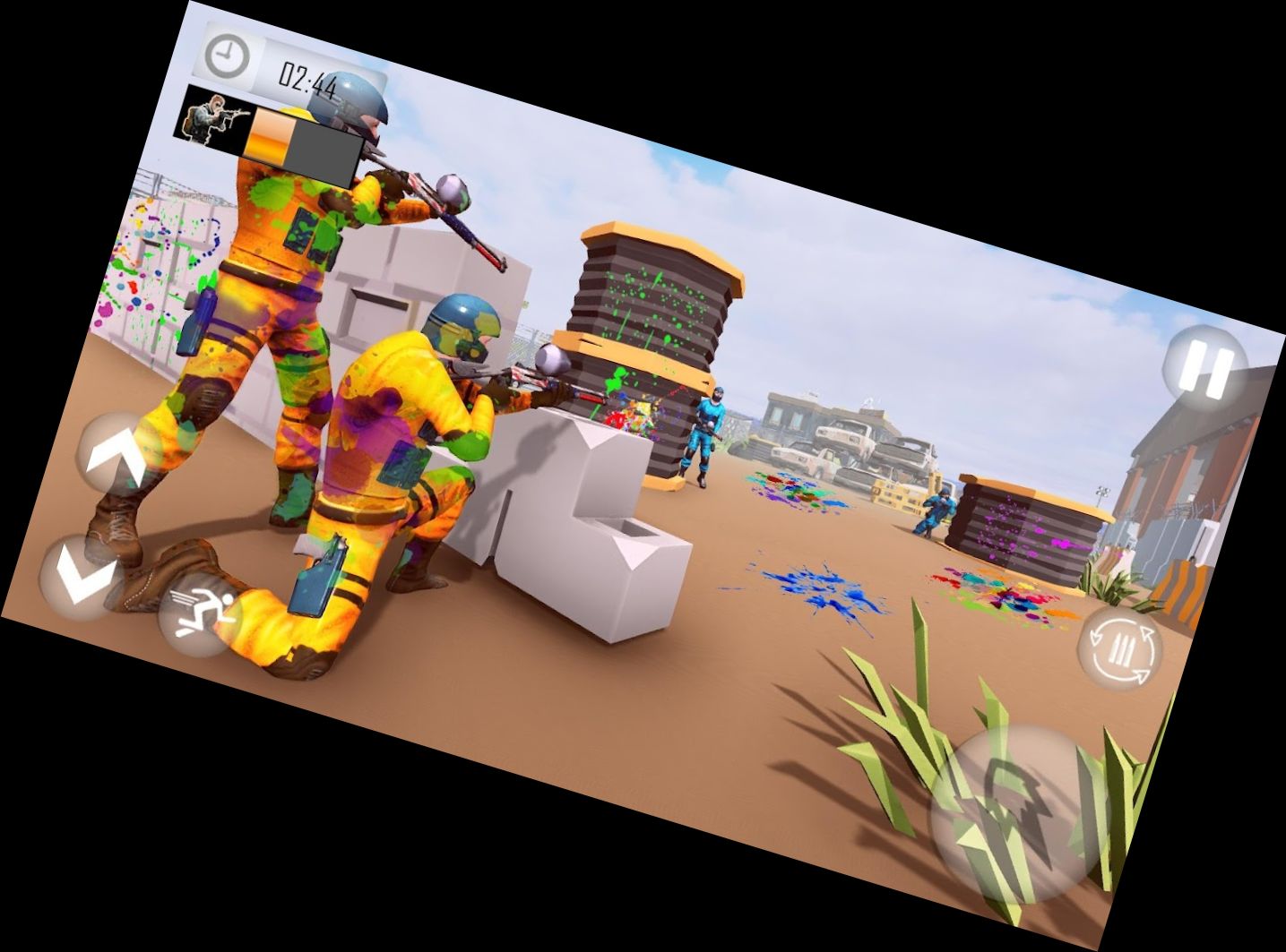 3D Paintball Battle Royale Simulator