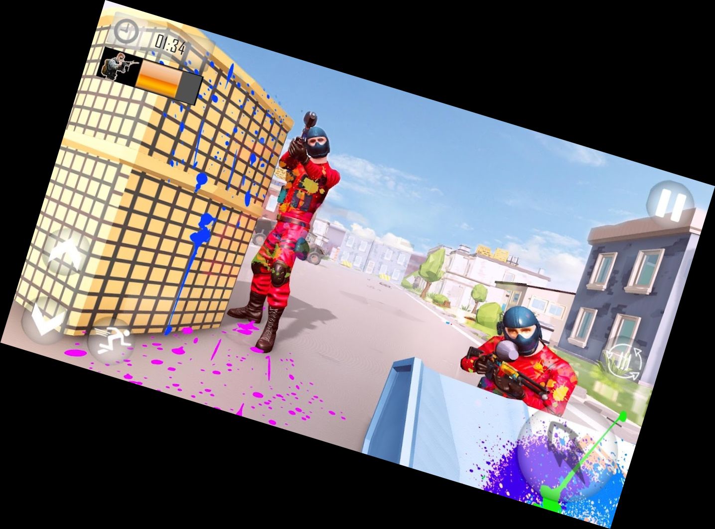 3D Paintball Battle Royale Simulator