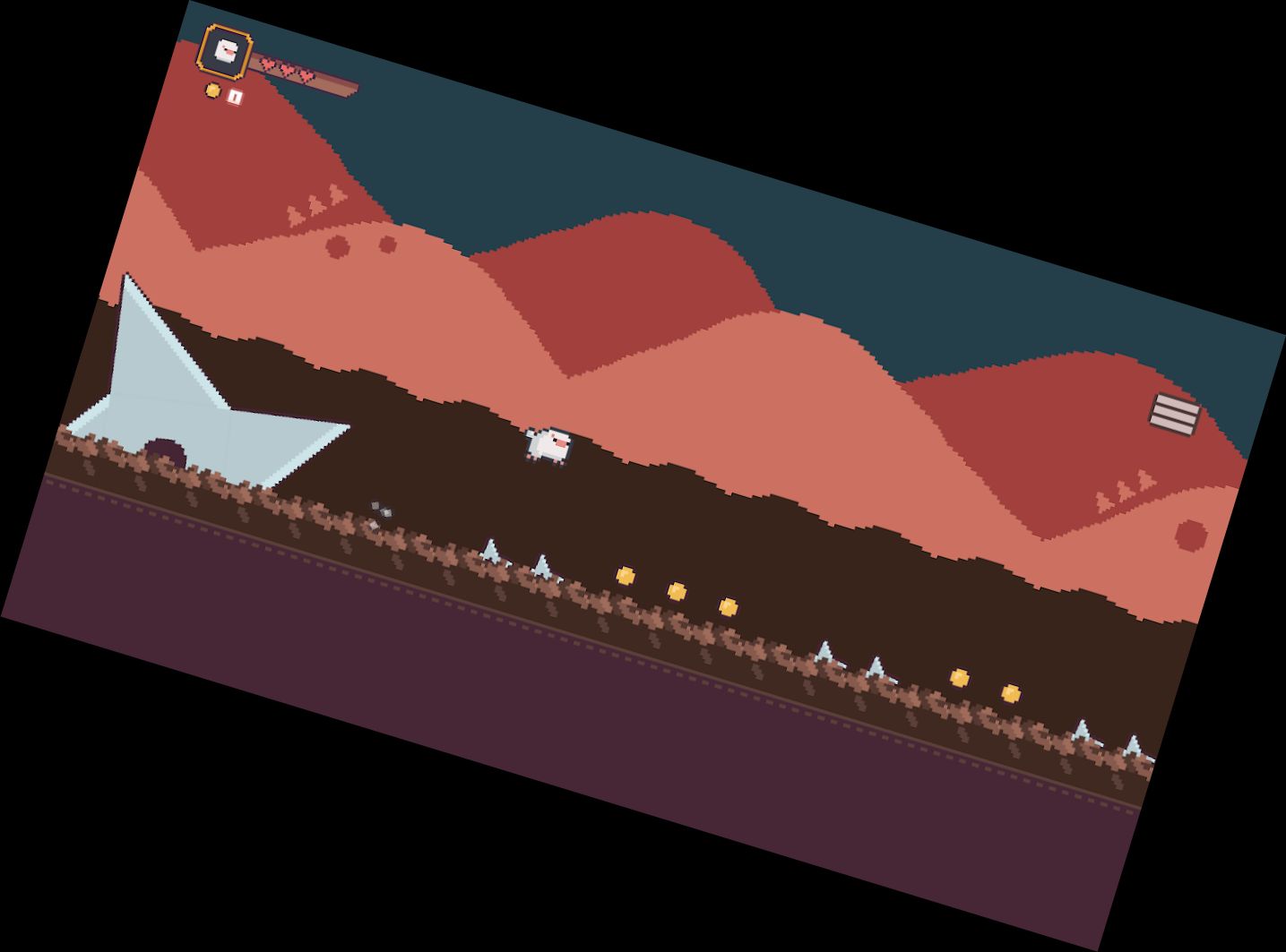 Schafe Rundherum: Laufende Plattform