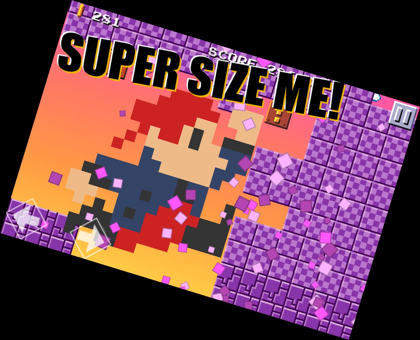 Super Mega Läufer: Level-Editor