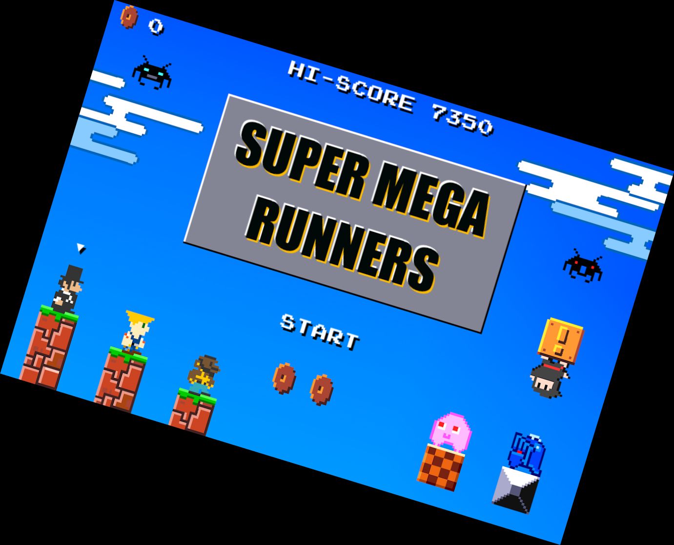 Super Mega Läufer: Level-Editor