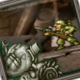 Metall-Soldat-Schnecke XX Original