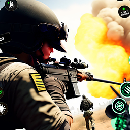 Warzone Combat: Multiplayer Battle Arena FPS