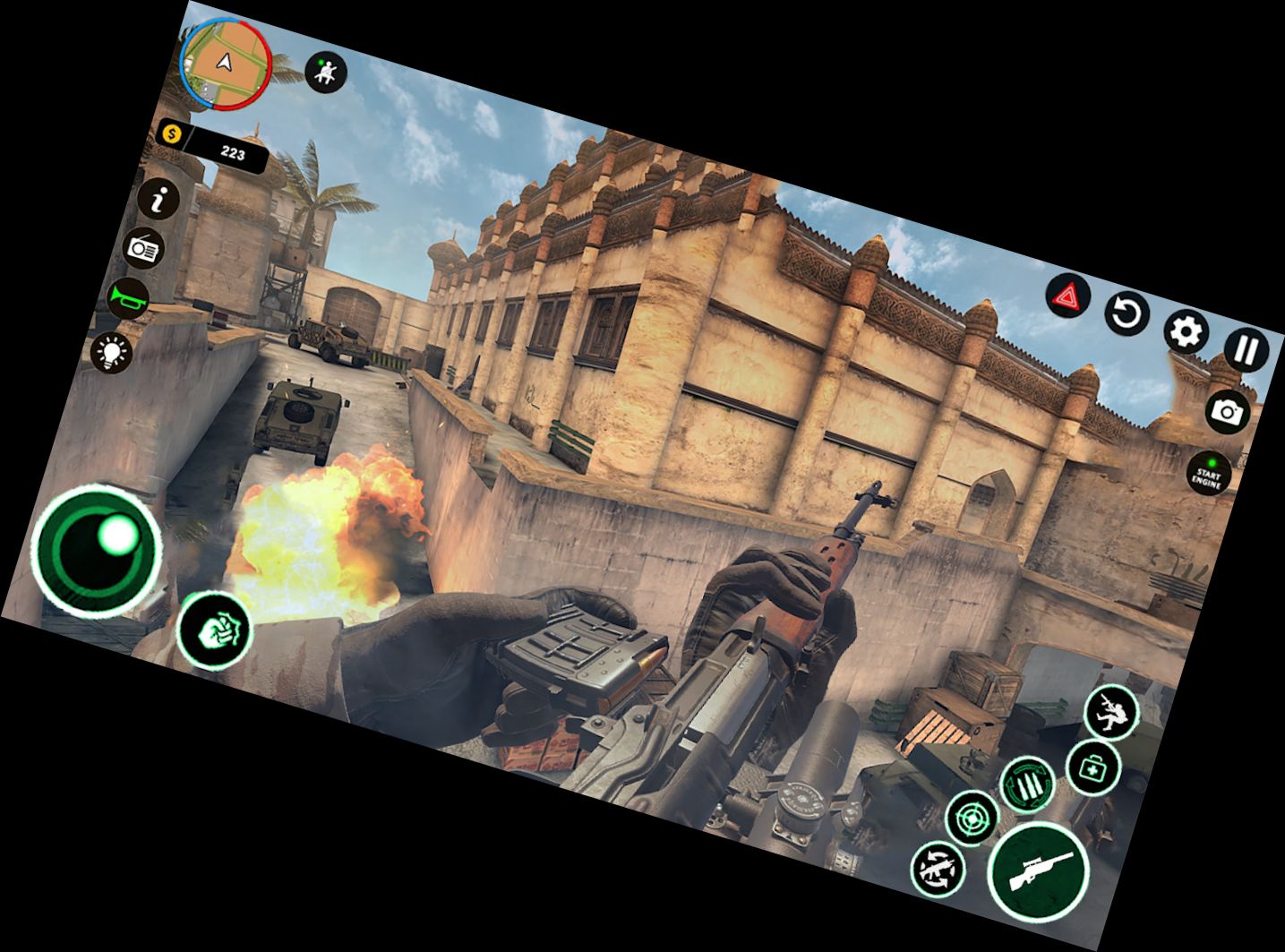 Kampf Armee Krieg Multiplayer Ego-Sh