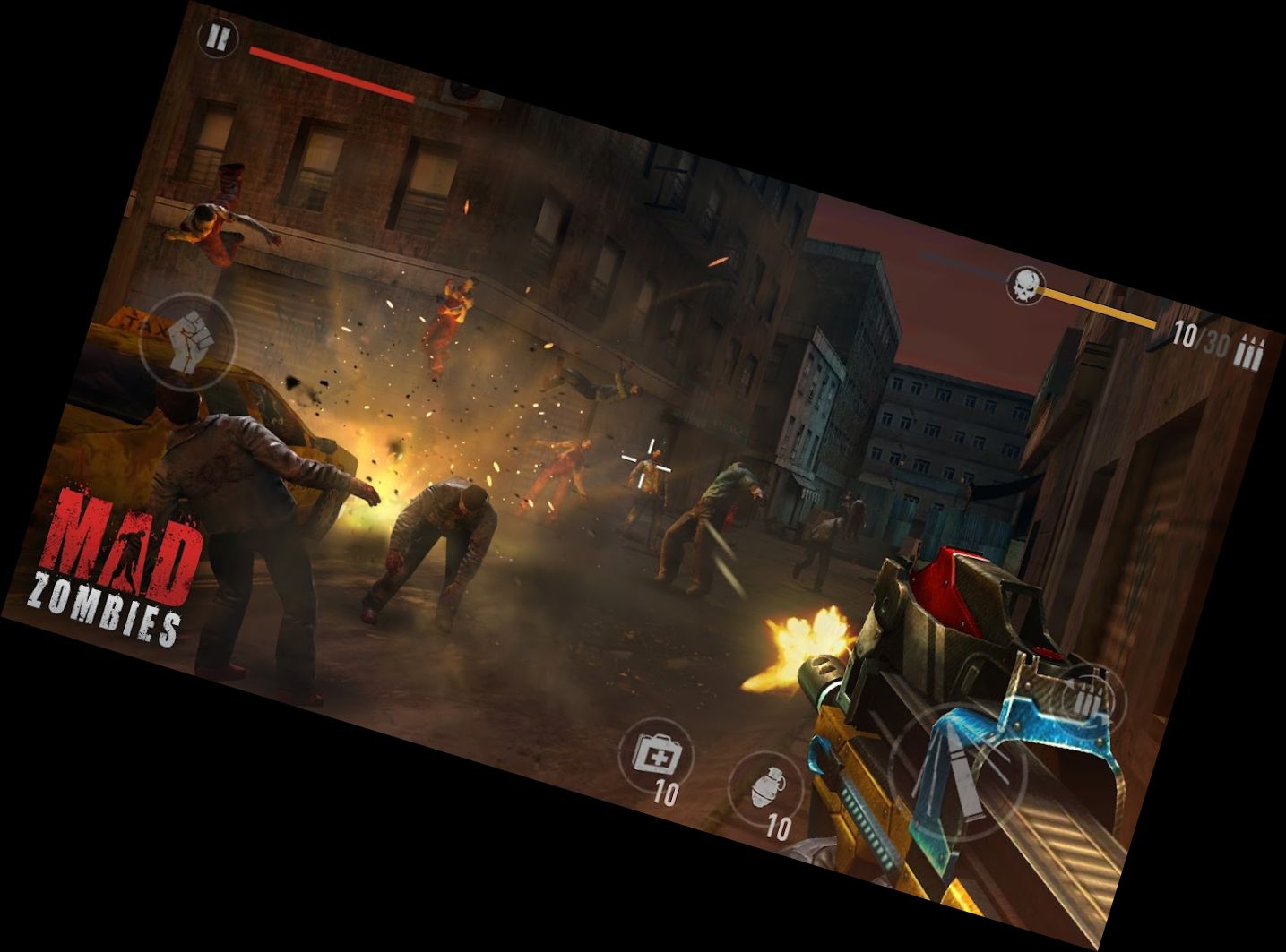 Tote Erhebung: Verrückte Zombies