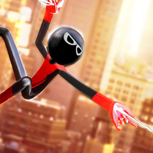 Swing Warrior Stickman Rope Hero Game