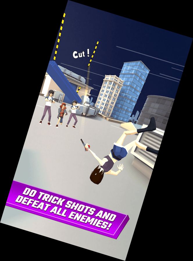 Springe und Schieße