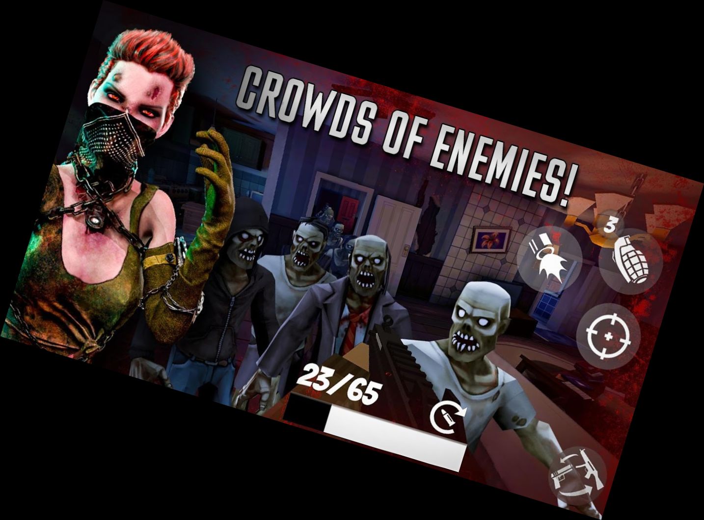 Fortaleza de la Muerte - Defensa contra Zomb