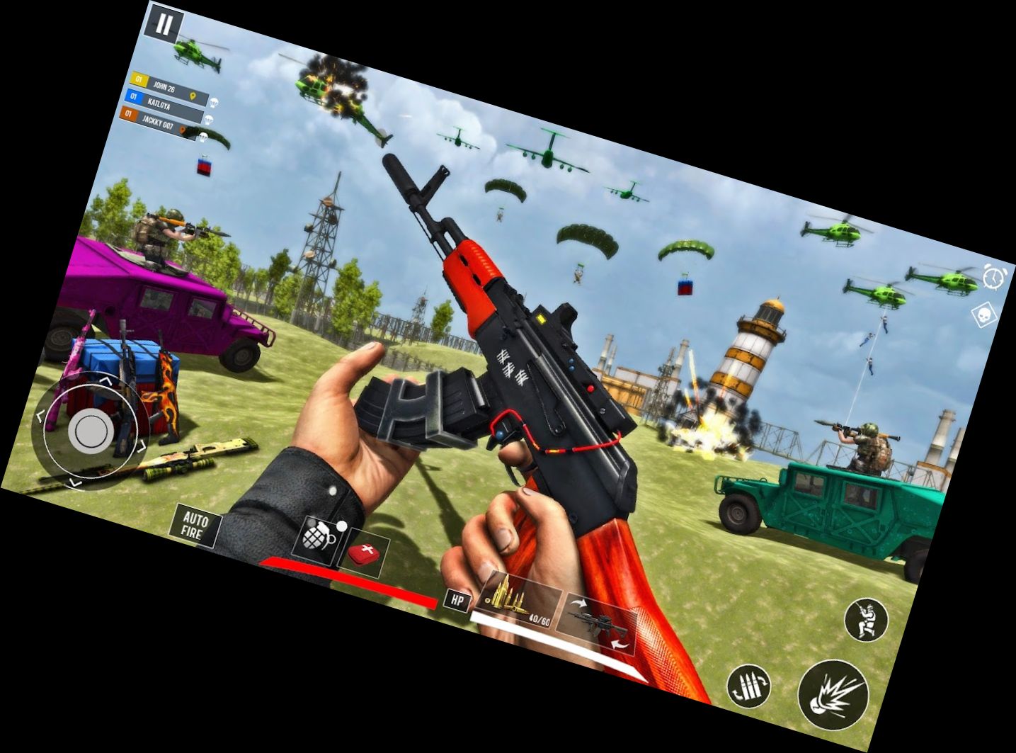 Ego-Shooter mit Schlachtenschie