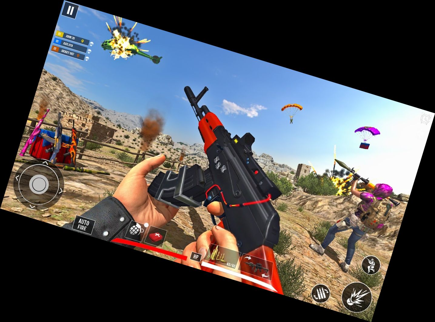 Ego-Shooter mit Schlachtenschie