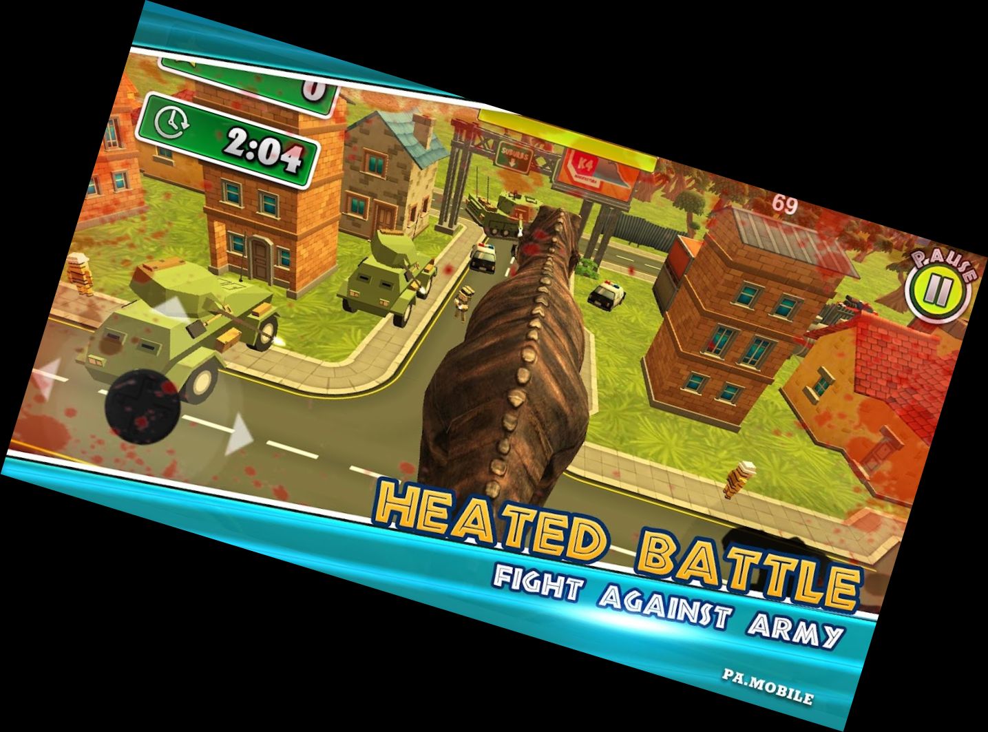 Dino Sim Dinosaur Stadt Zerstörung