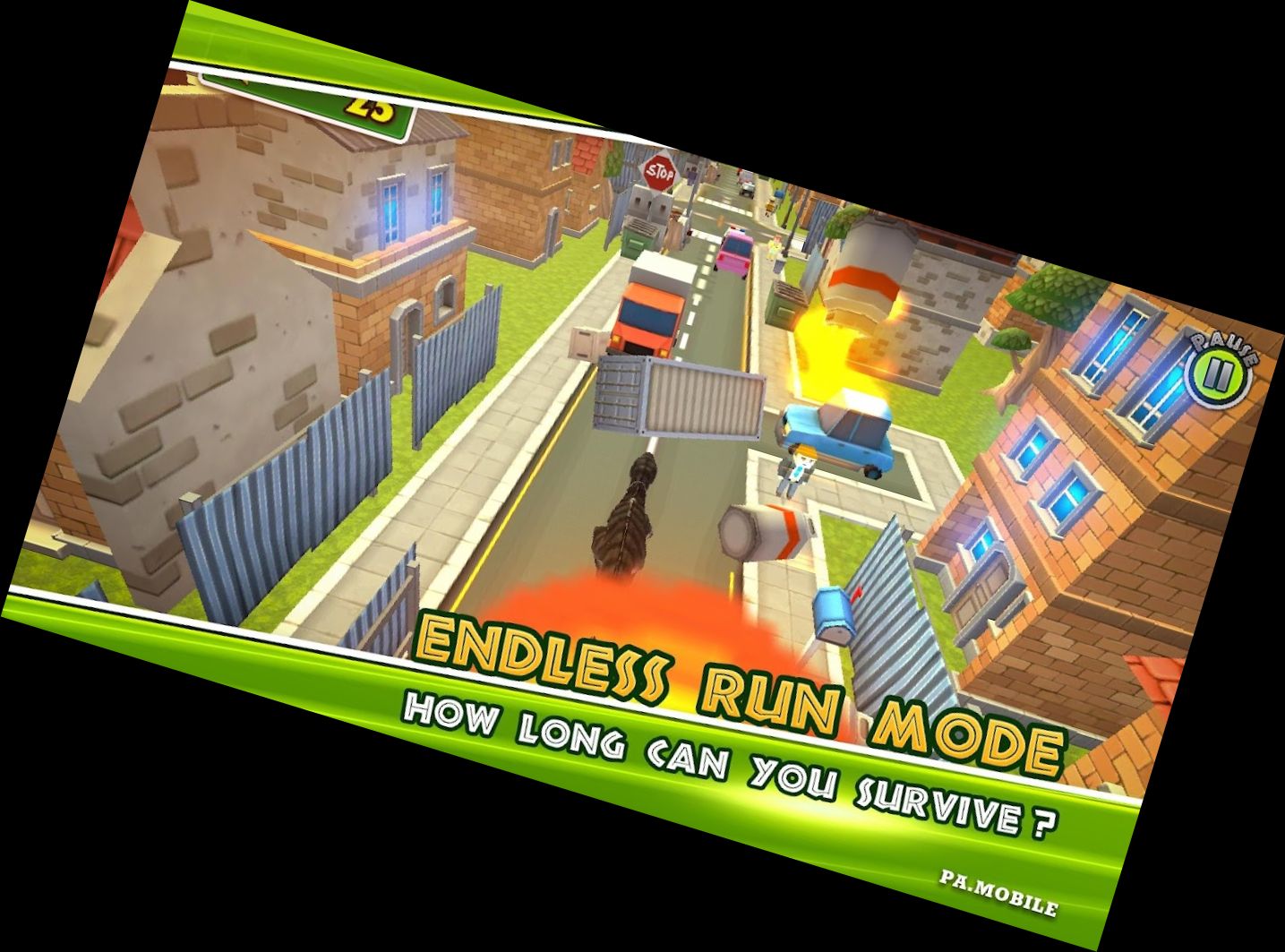 Dino Sim Ciudad de Dinosaurios Devastación