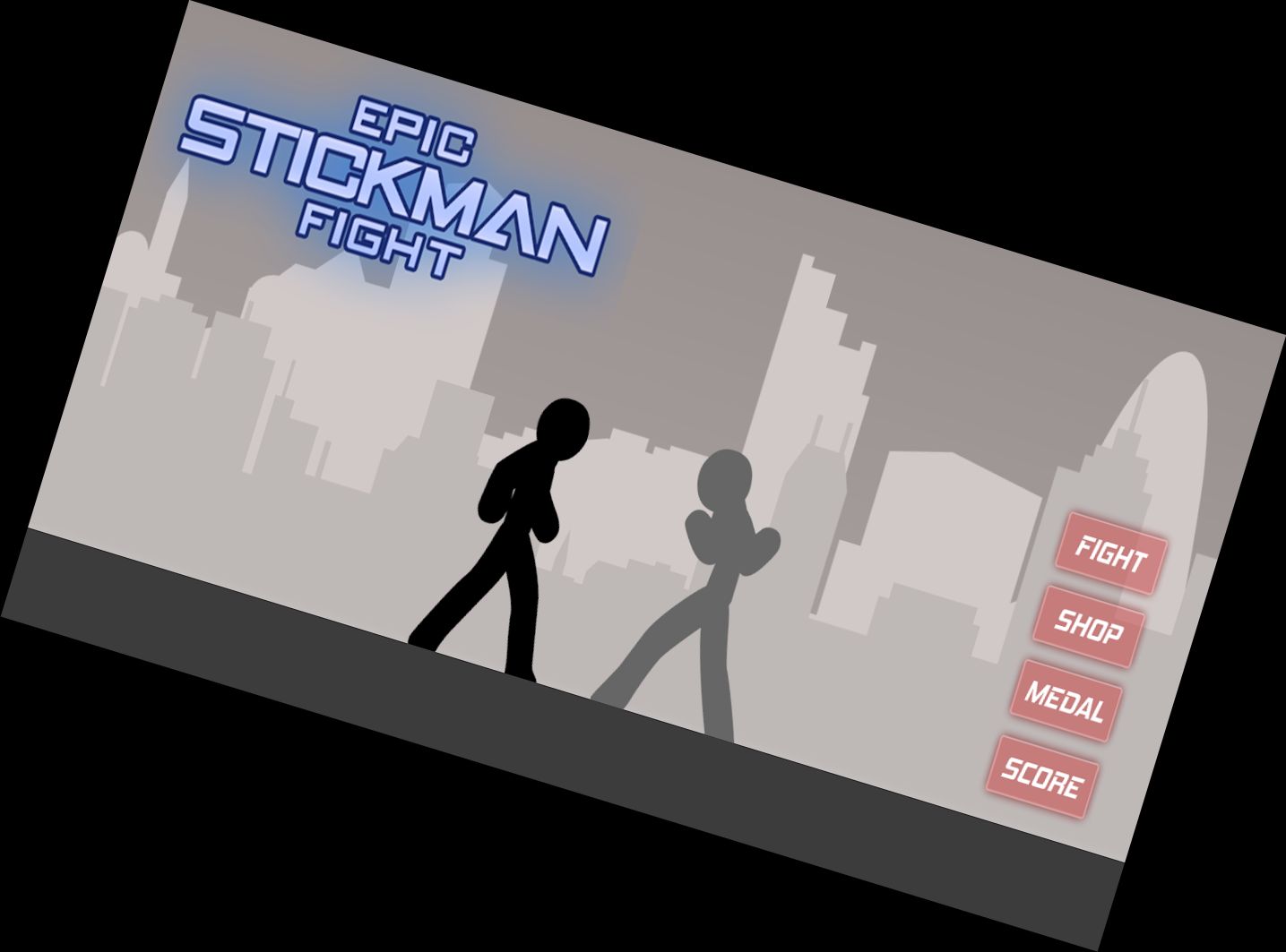 Stickman Epischer Kampf