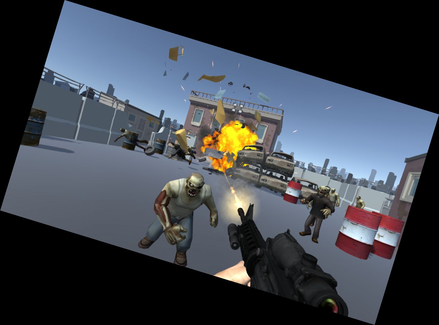 3D Zombie Shooter Offline