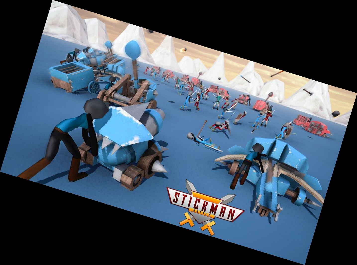 Stickman Kampfsimulator Spiel