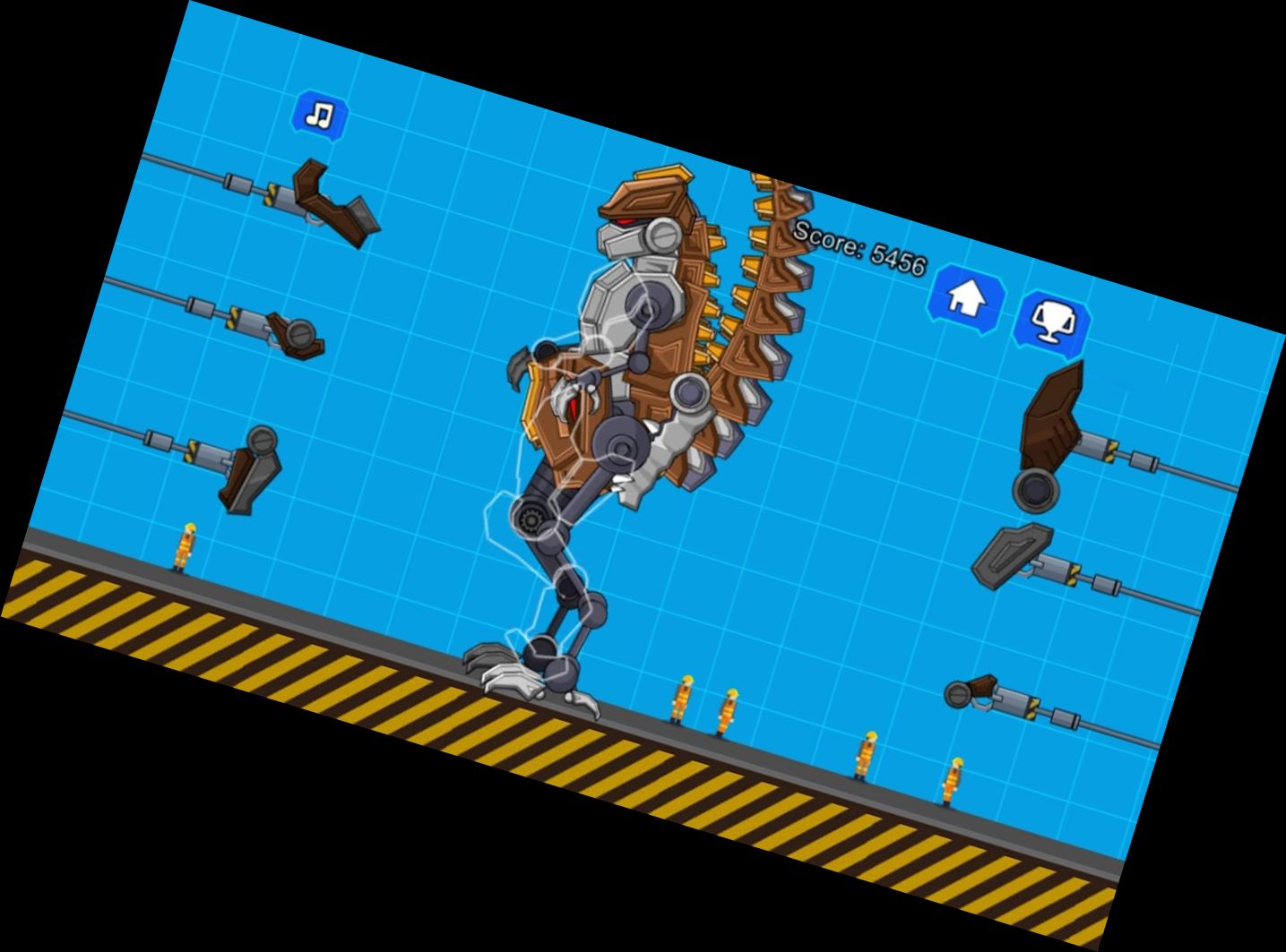 Roboter-Terminator-T-Rex