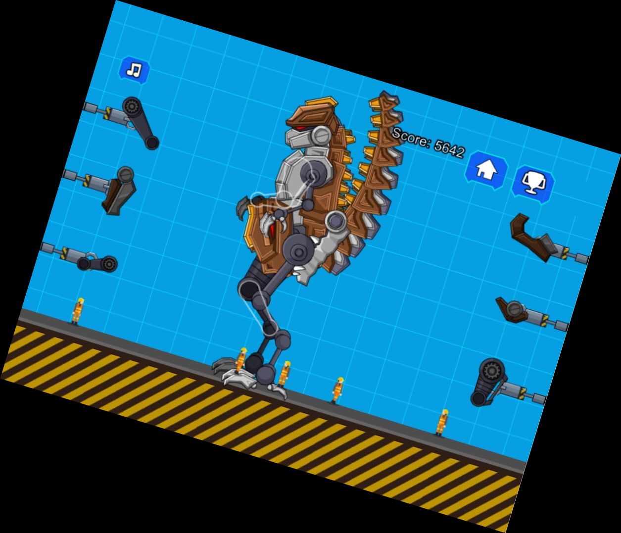 Roboter-Terminator-T-Rex