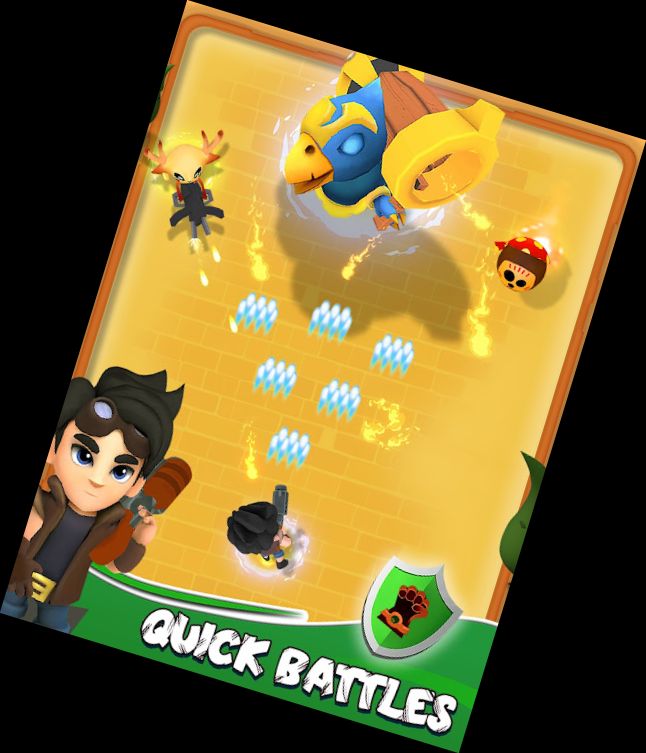 Held der Waffe: Archero Schie