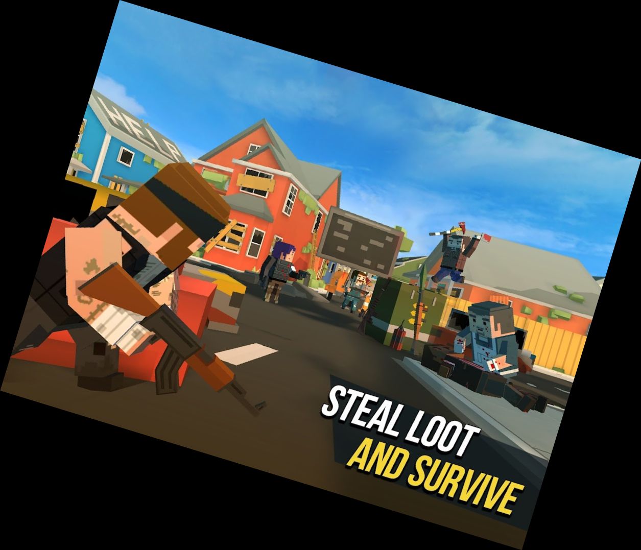 Großer Battle Royale: Pixel FPS