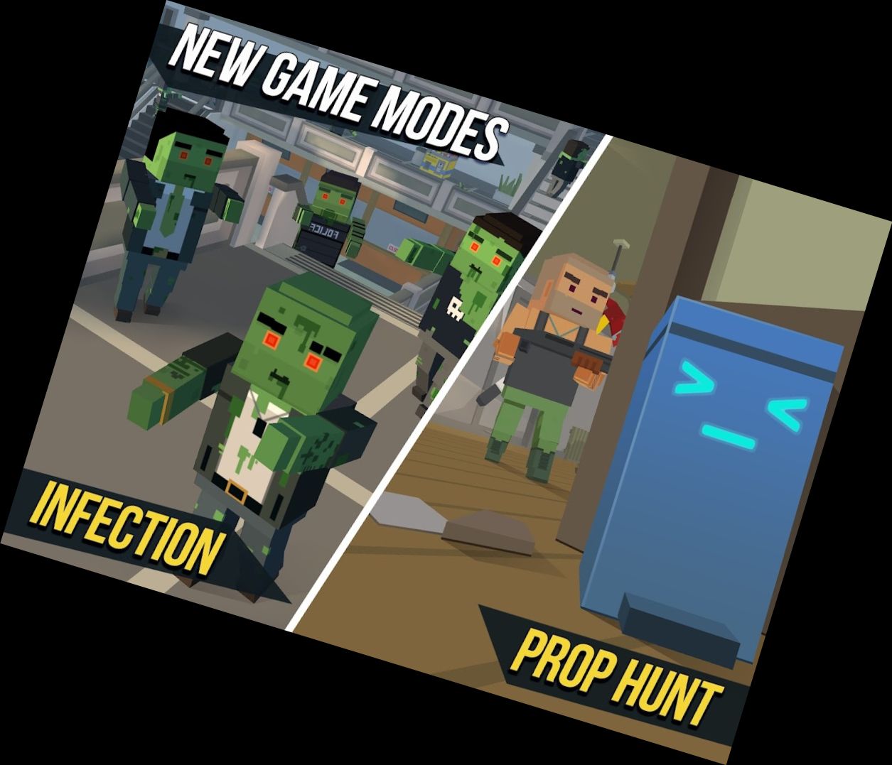 Großer Battle Royale: Pixel FPS