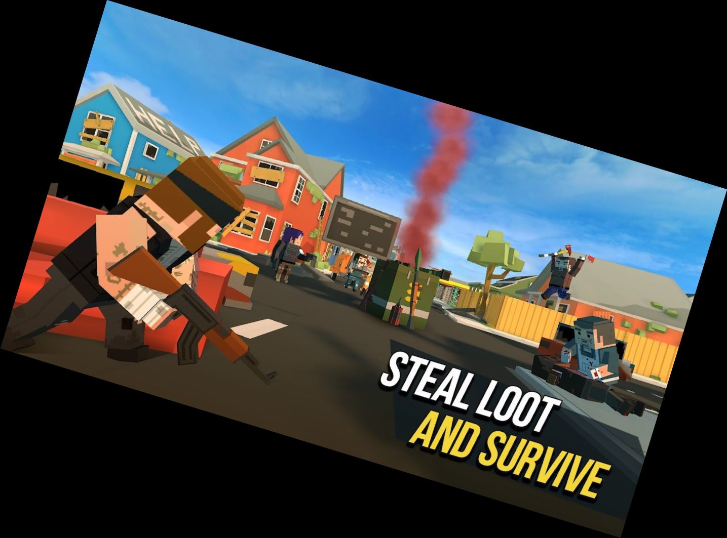 Großer Battle Royale: Pixel FPS