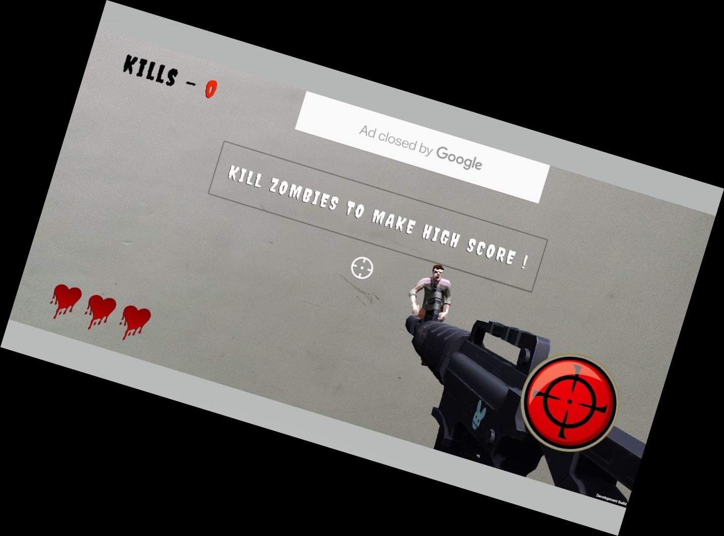 AR-Zombie-Schießspiel