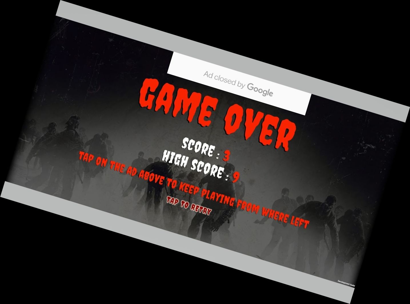 AR-Zombie-Schießspiel