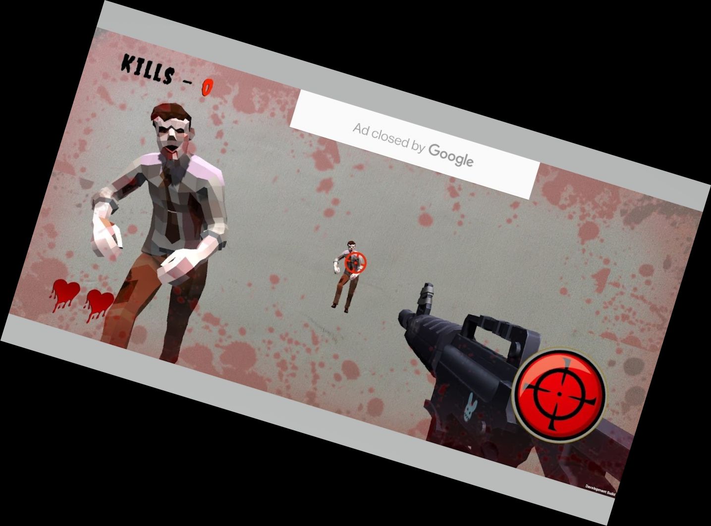 AR-Zombie-Schießspiel