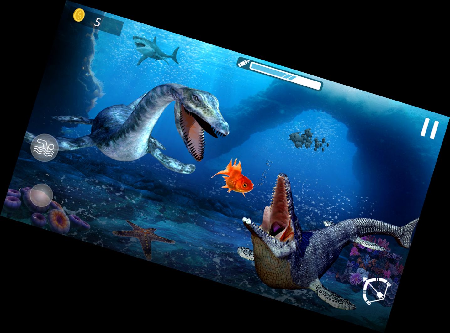 Tiefsee-Dinosaurier-Jagd