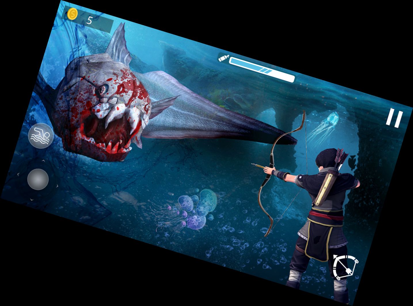 Tiefsee-Dinosaurier-Jagd