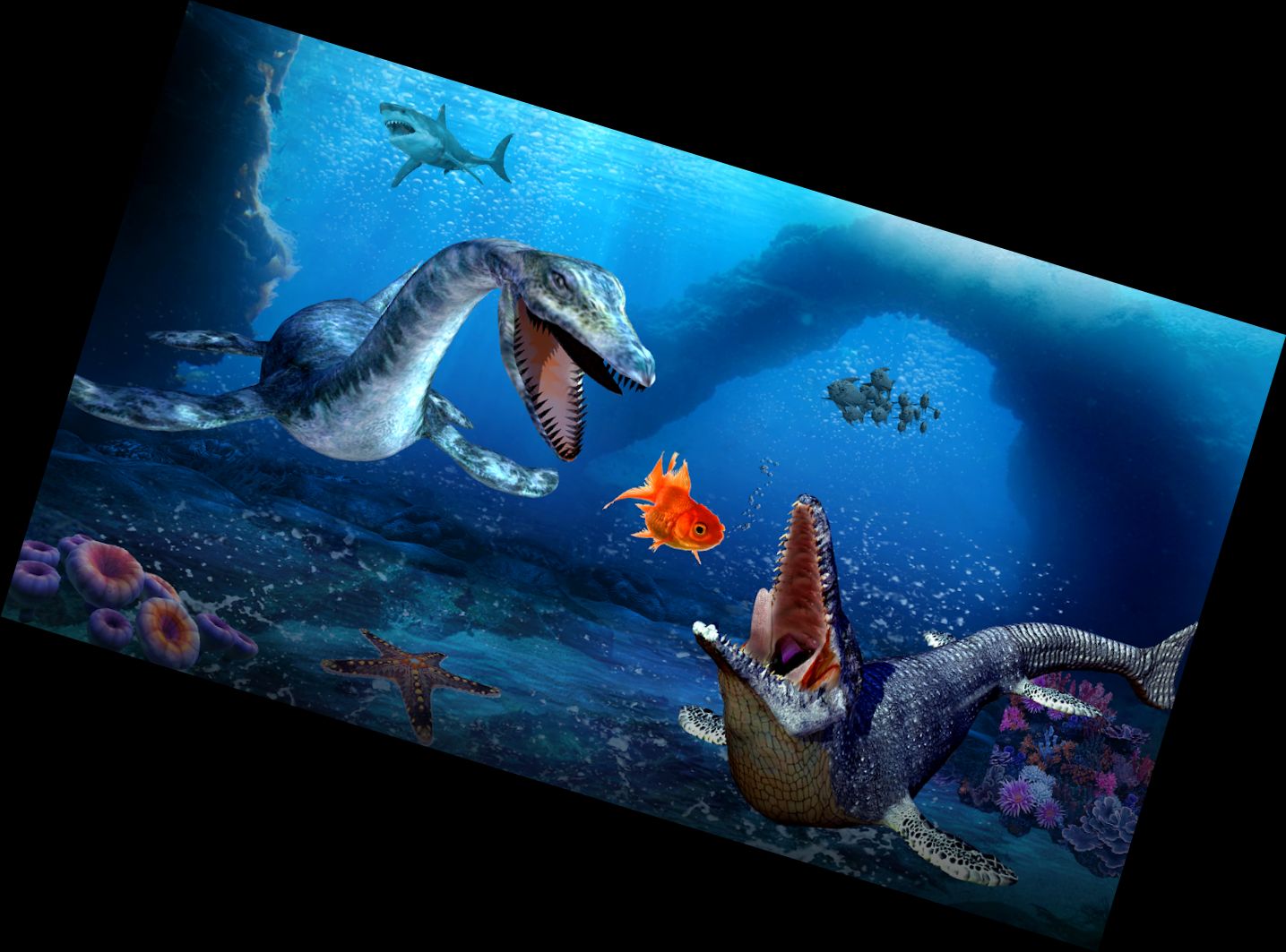 Tiefsee-Dinosaurier-Jagd