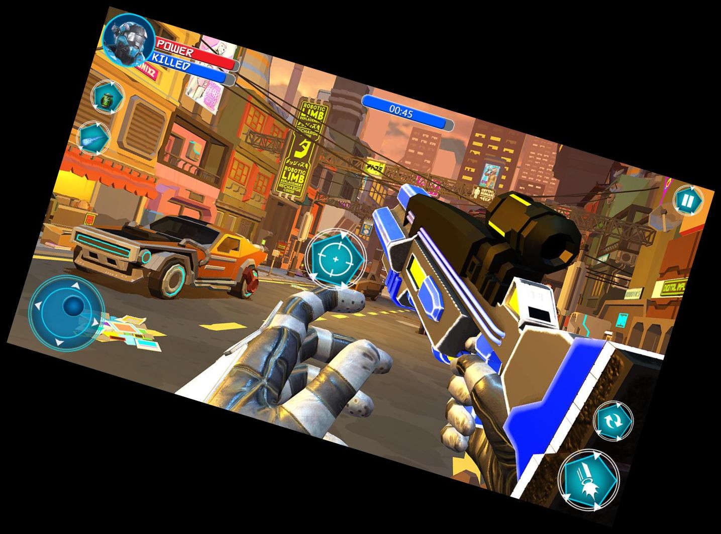 Robot Warfare: Mobile Battle Simulator