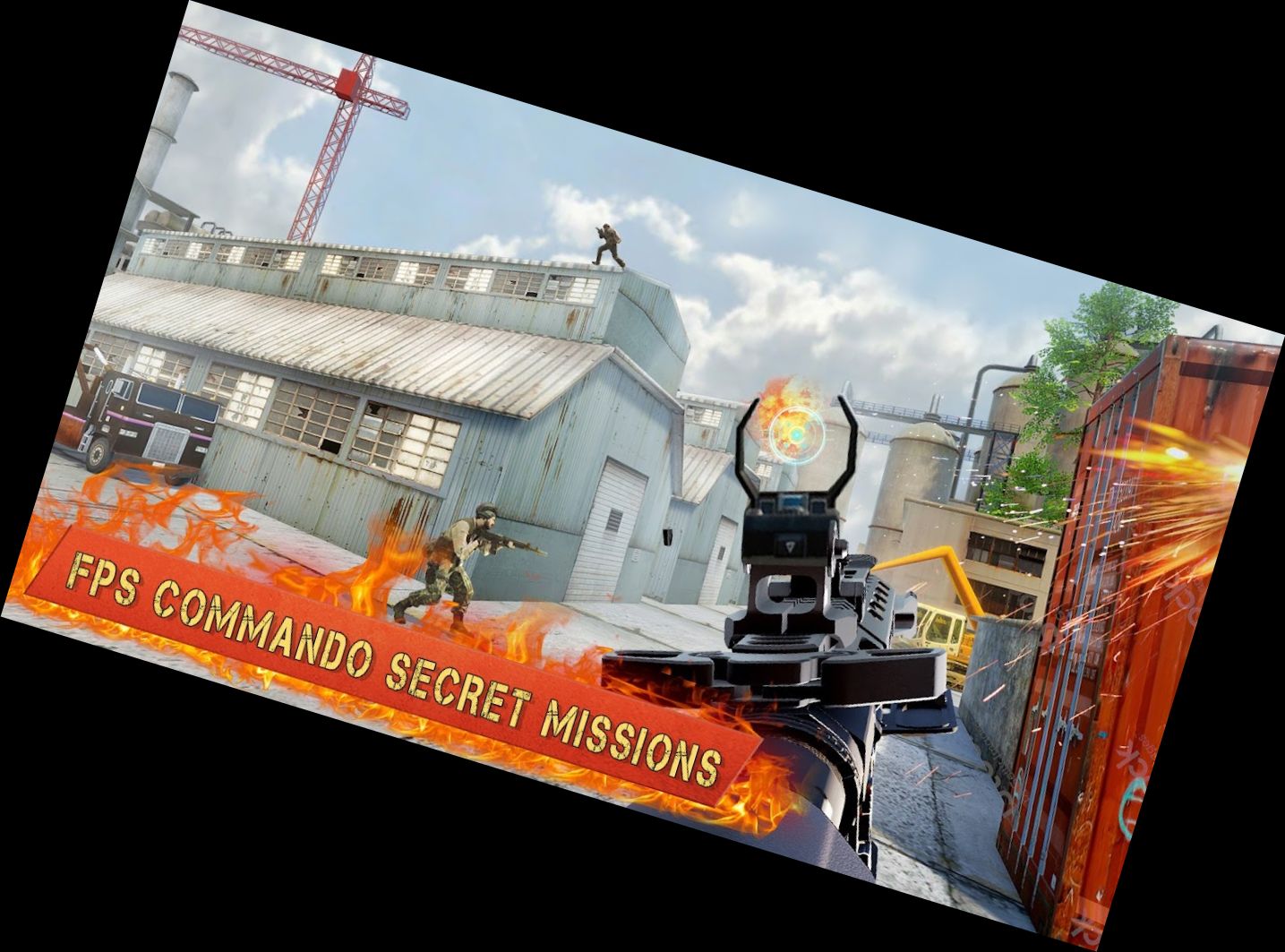 Игра с Пистолетом FPS Командос Ст