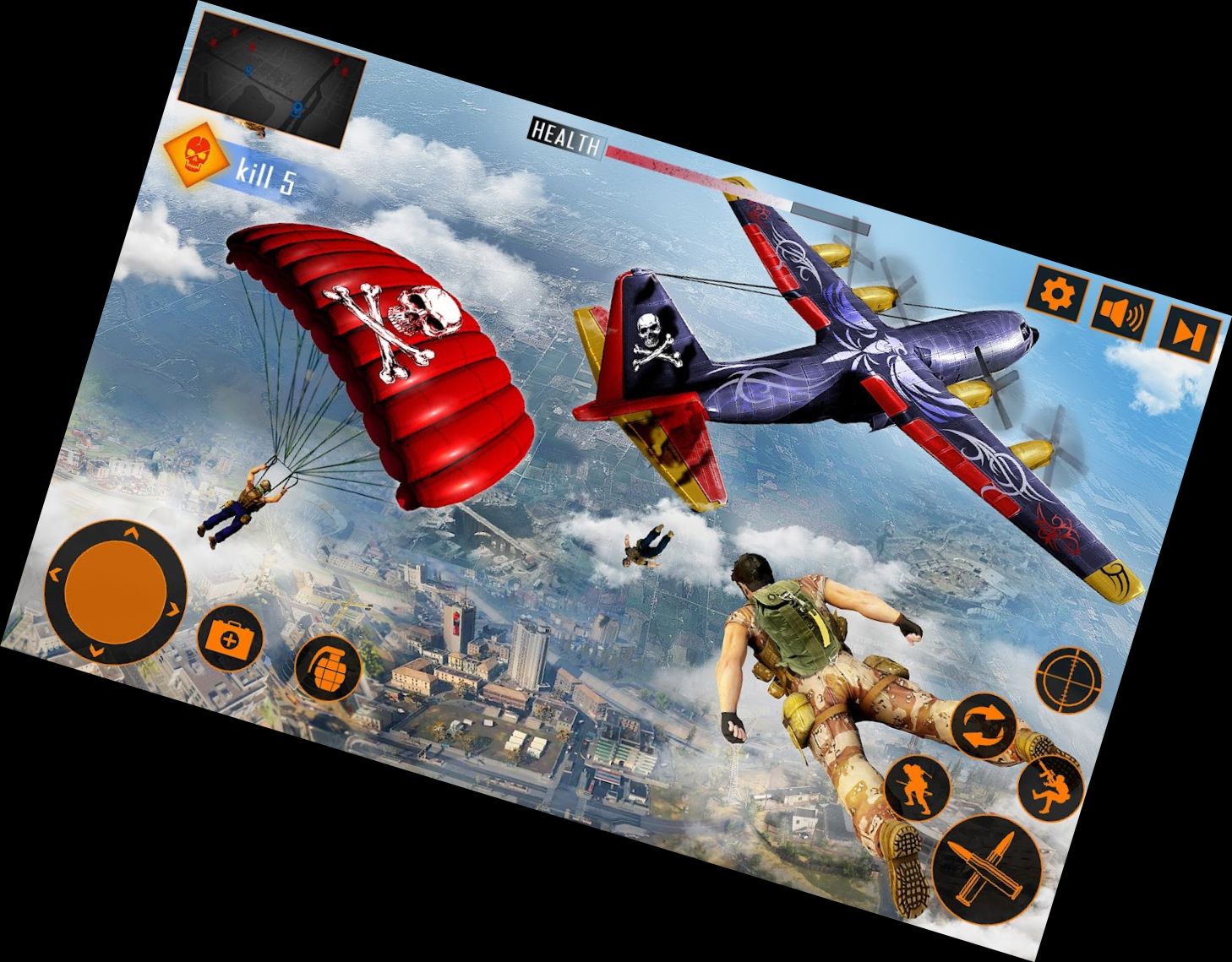 Waffenspiel FPS Kommando Schießen